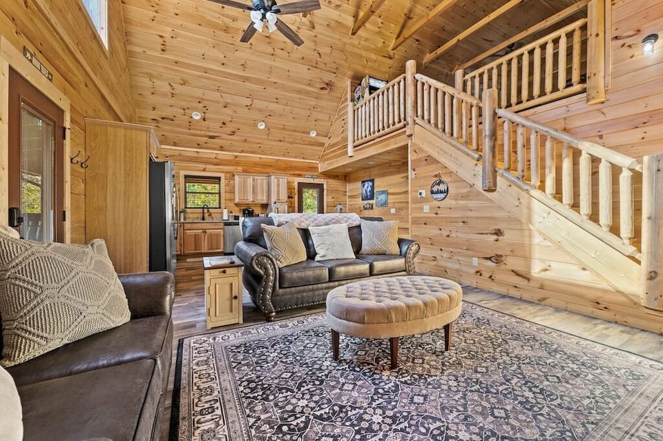 Bearadise's cozy living area