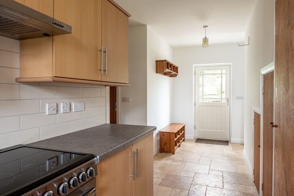 The utility room at Tinkers Folly, Yorkshire