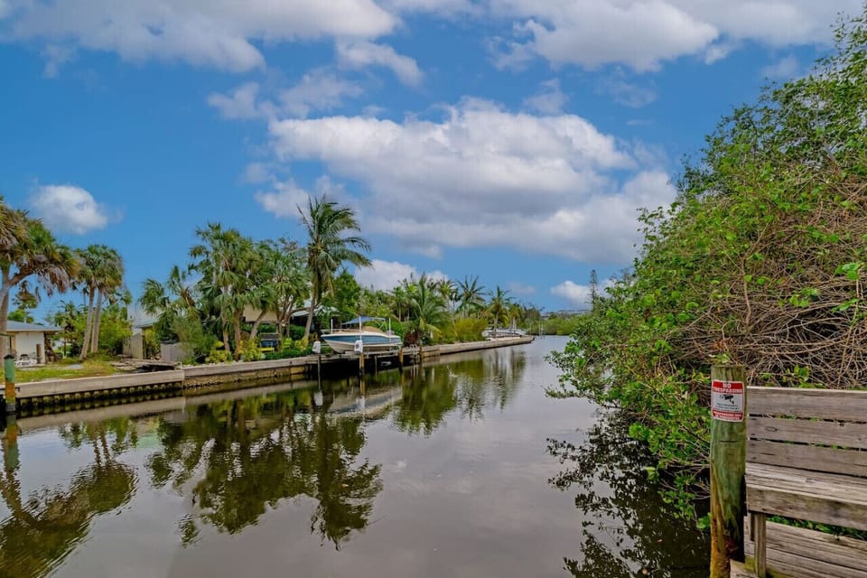 Guest Only Dock in Siesta Key beach retreat