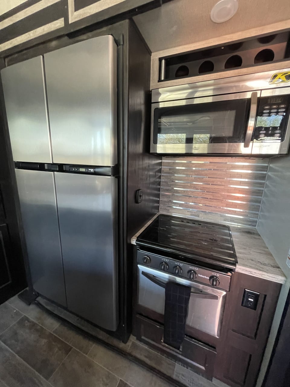 Stainless steel appliances 