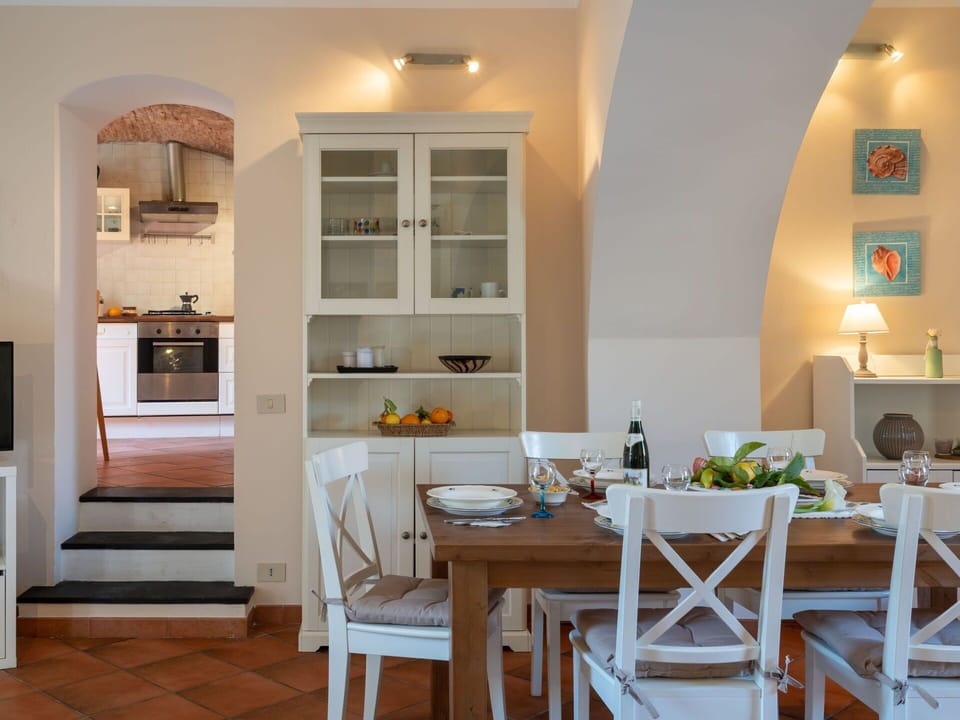 Table, Furniture, Property, Wood, Orange, Interior Design, Flooring, Floor, Shelving, Kitchen