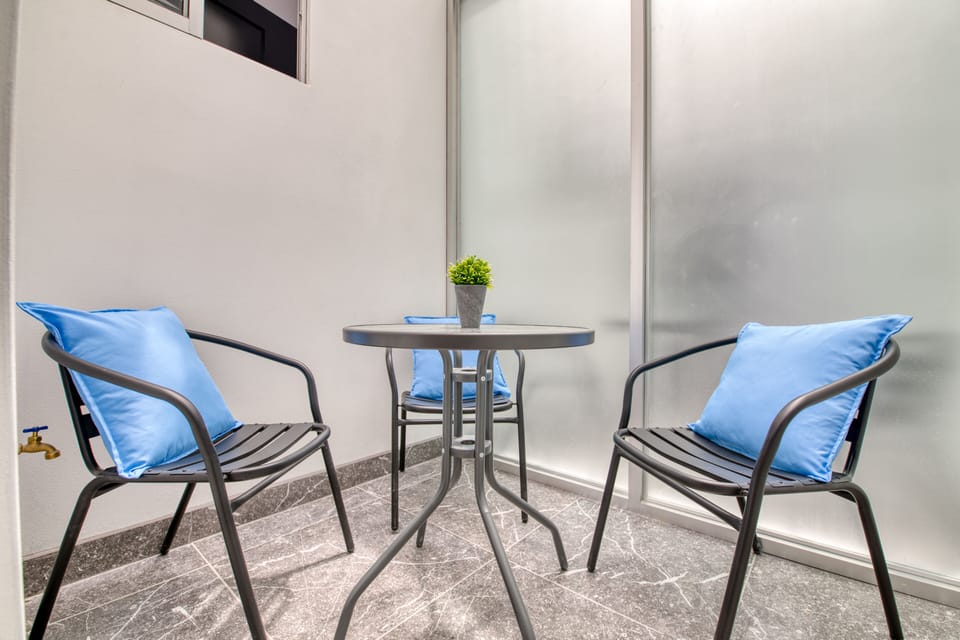 Indoor private patio