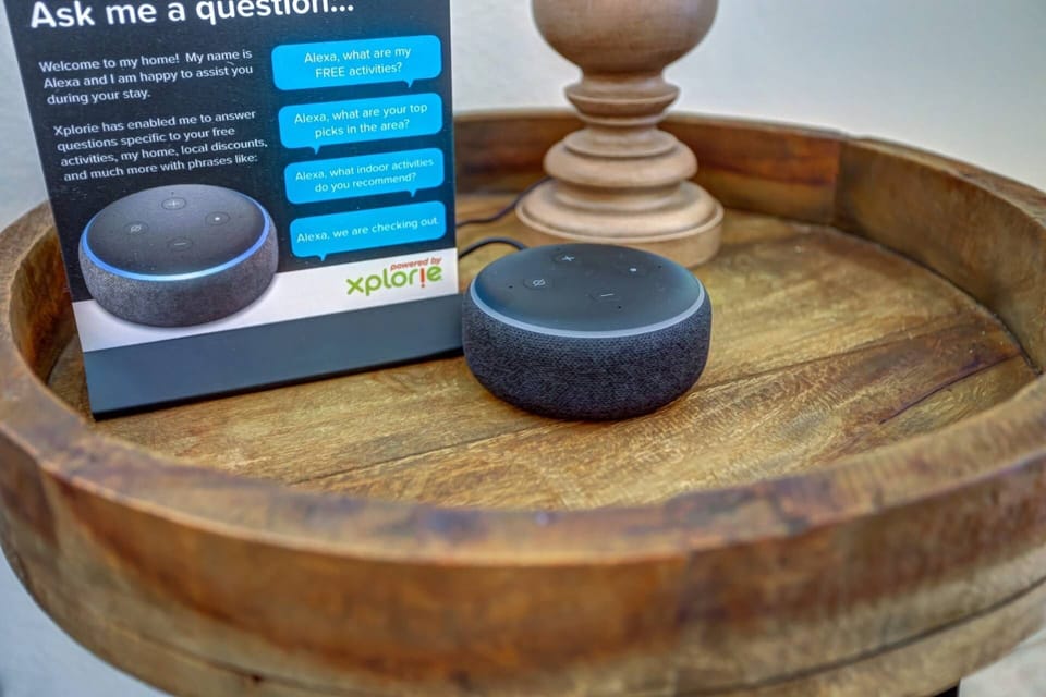 Alexa included for music and fun