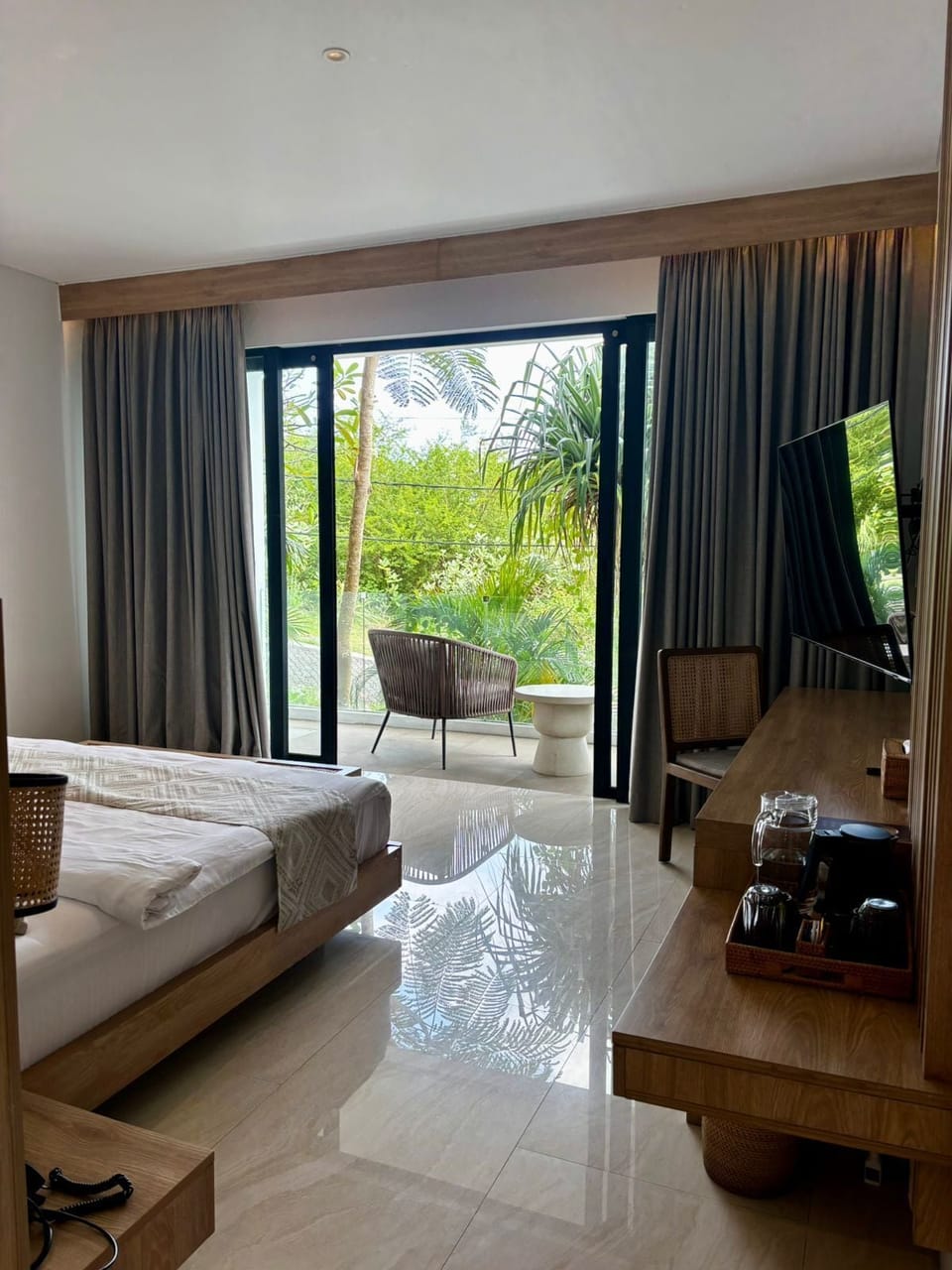 Grand Double Room | Premium bedding, memory foam beds, in-room safe, desk