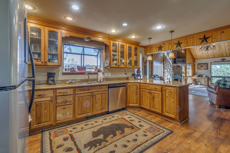 Kitchen | Open Floor Plan | 3-Story Home