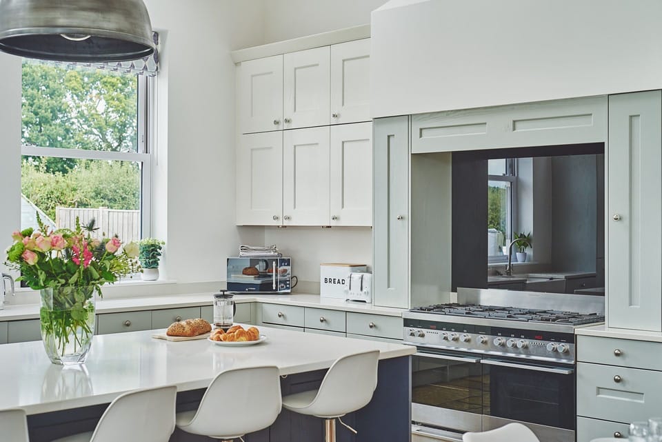 The kitchen at Oakfield, Somerset