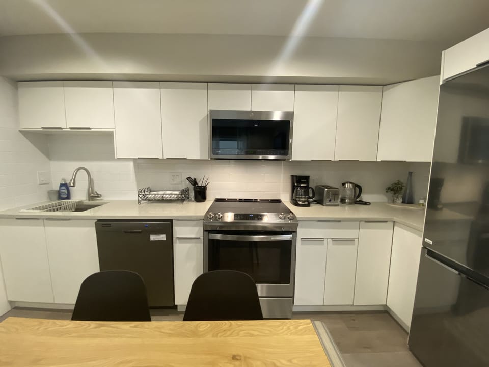 Fully equipped kitchen