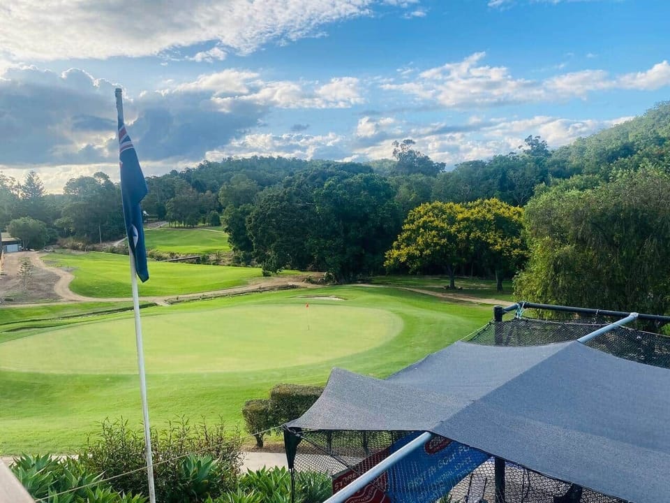 Neighbouring 18 hole golf course.