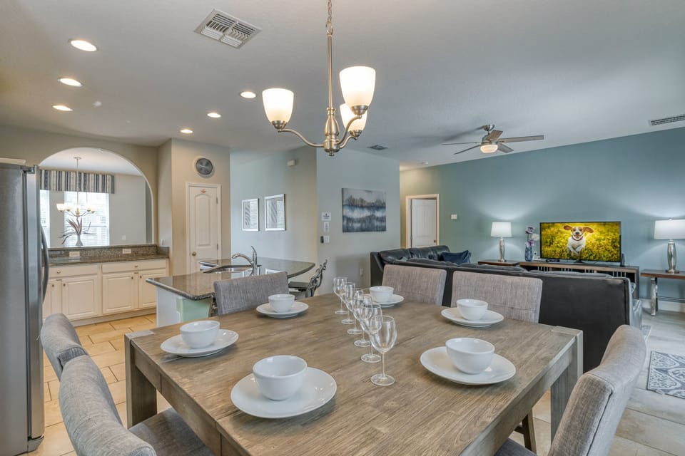 Kitchen table seating for 6