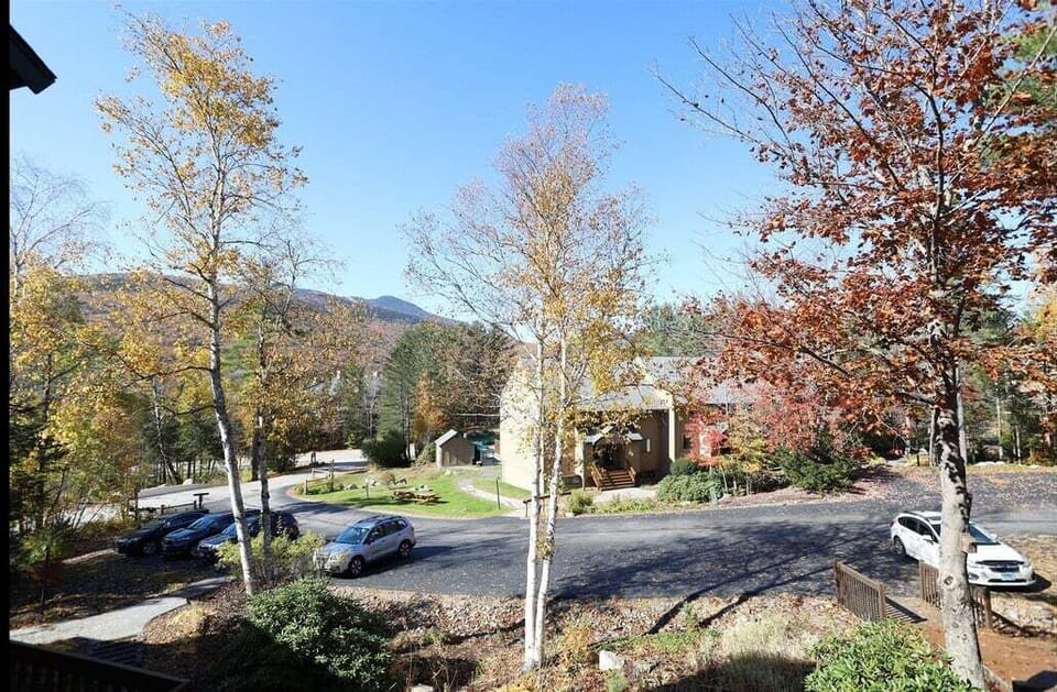 View of Windsor Hill from Patio in Waterville Valley