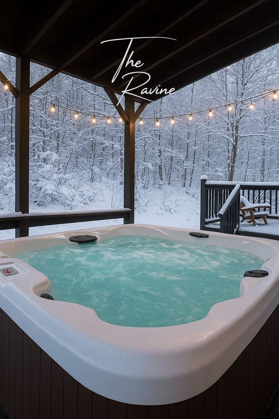 Soak under the shelter of The Ravine.