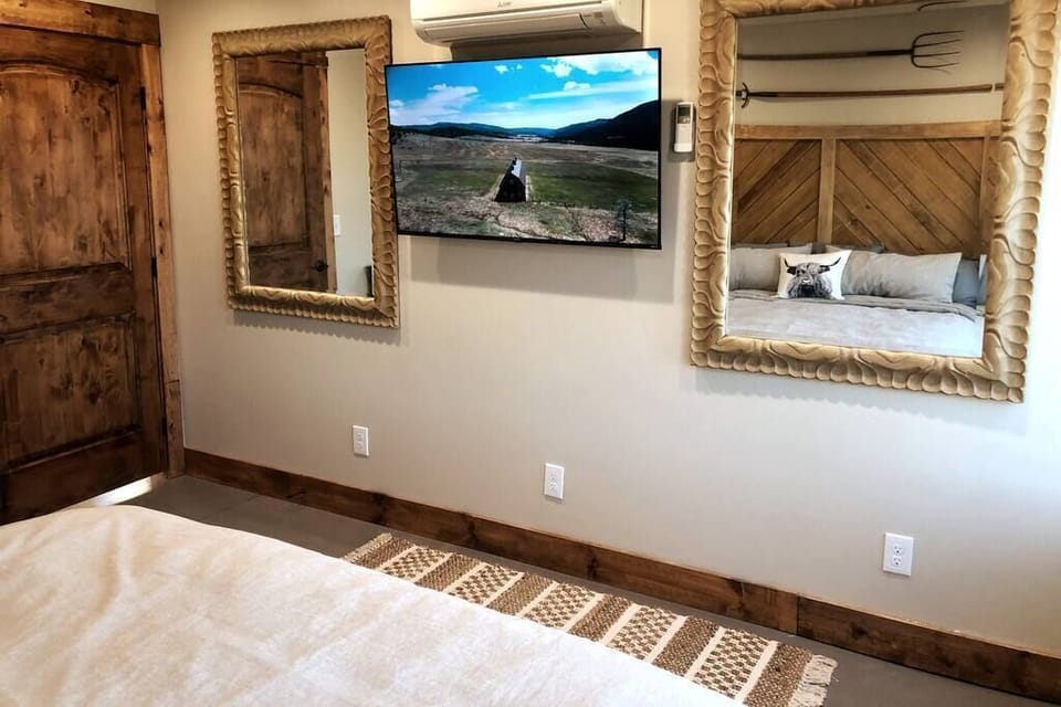 Master Bedroom TV with Streaming Options