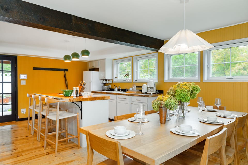 Bright and airy open concept design. 