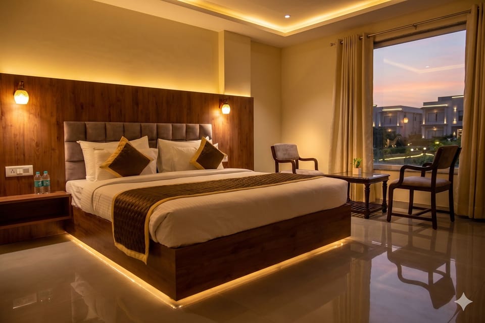 In-room safe, soundproofing, bed sheets