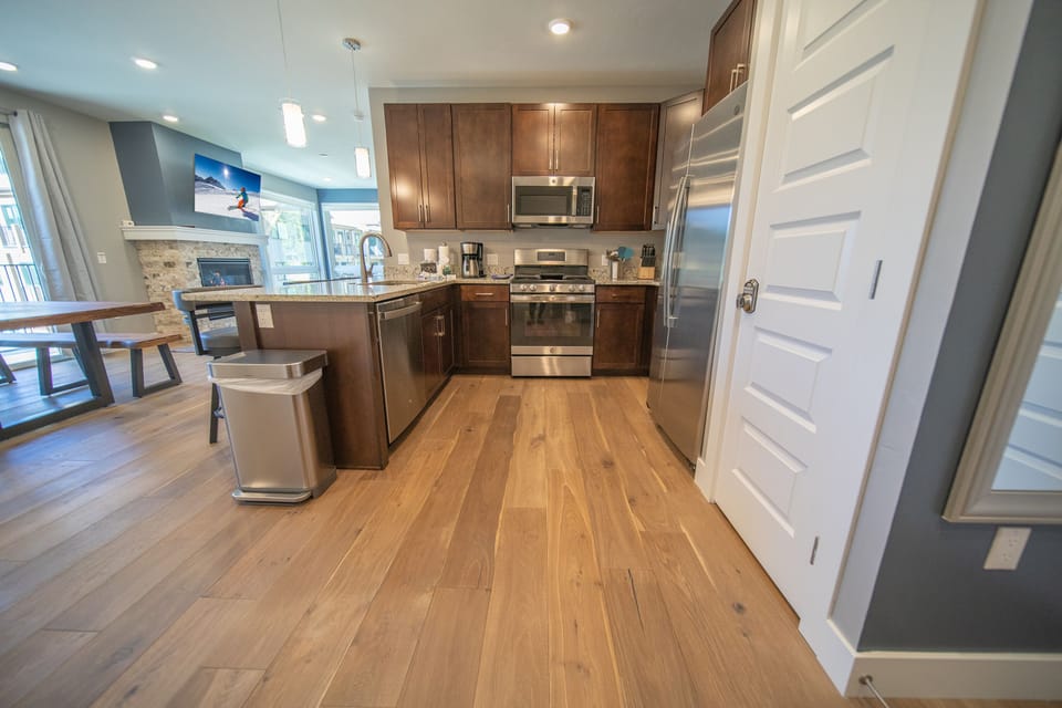 Spacious kitchen
