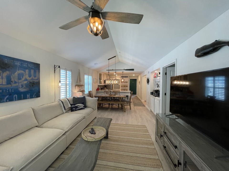 Living room from deck