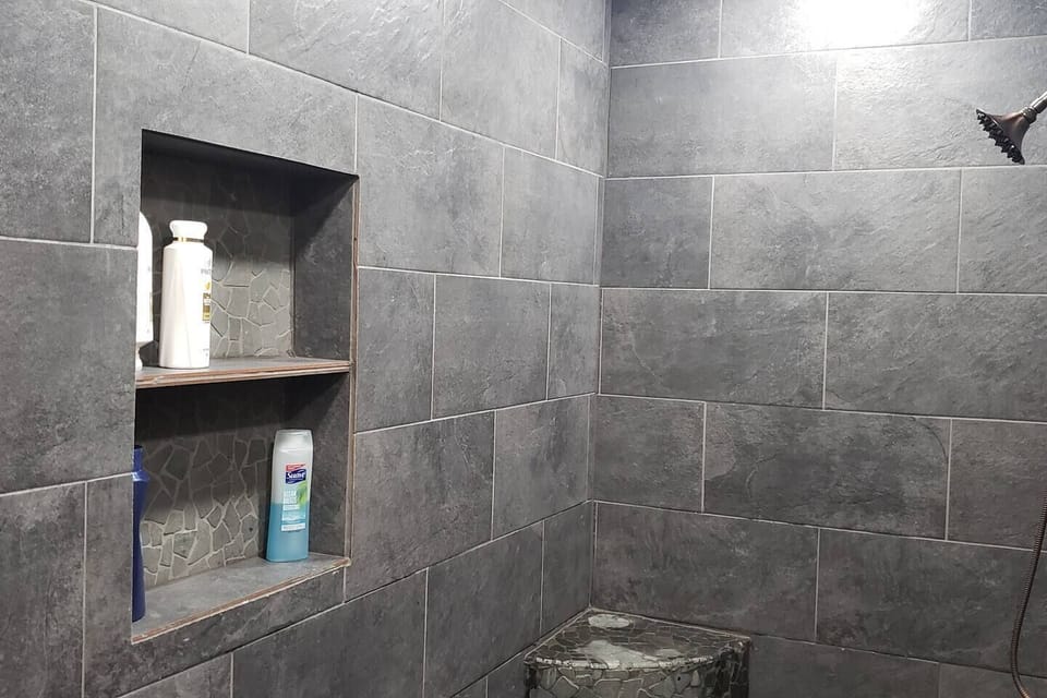 Barn Loft walk in shower
