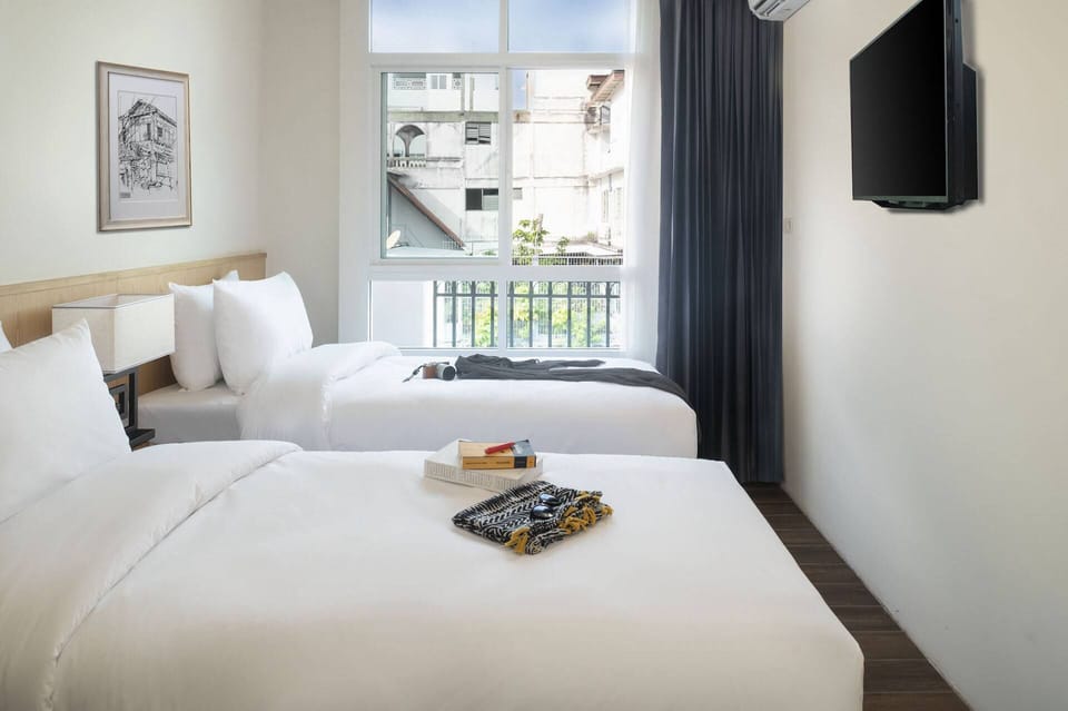 Superior Twin Room | Hypo-allergenic bedding, in-room safe, iron/ironing board, free WiFi