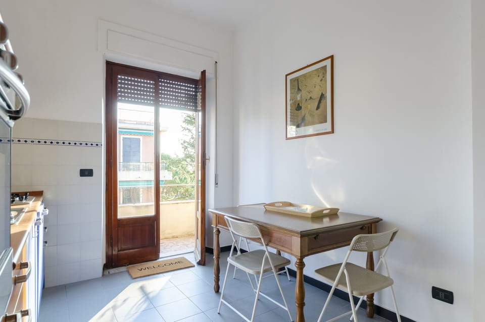 Apartment, 3 Bedrooms, Balcony, City View | Private kitchen | Espresso maker, dining tables