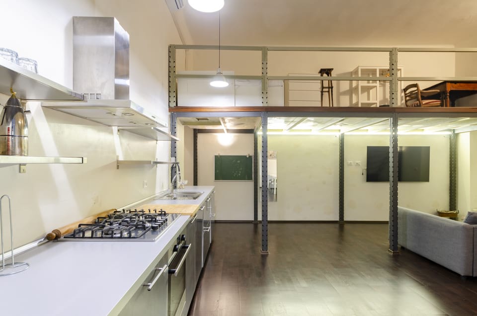Apartment, 2 Bedrooms | Private kitchen | Fridge, microwave, oven, stovetop