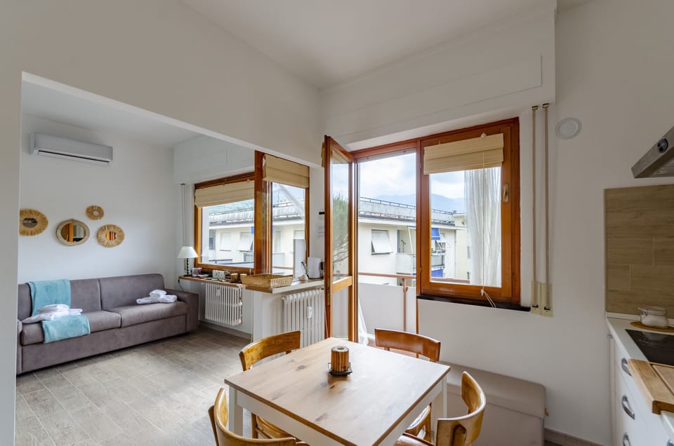 Apartment | Living area | 32-inch flat-screen TV with cable channels, TV
