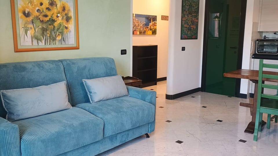 Apartment, 1 Double Bed with Sofa bed, Balcony, Bay View | Living area | 32-inch flat-screen TV with cable channels, TV