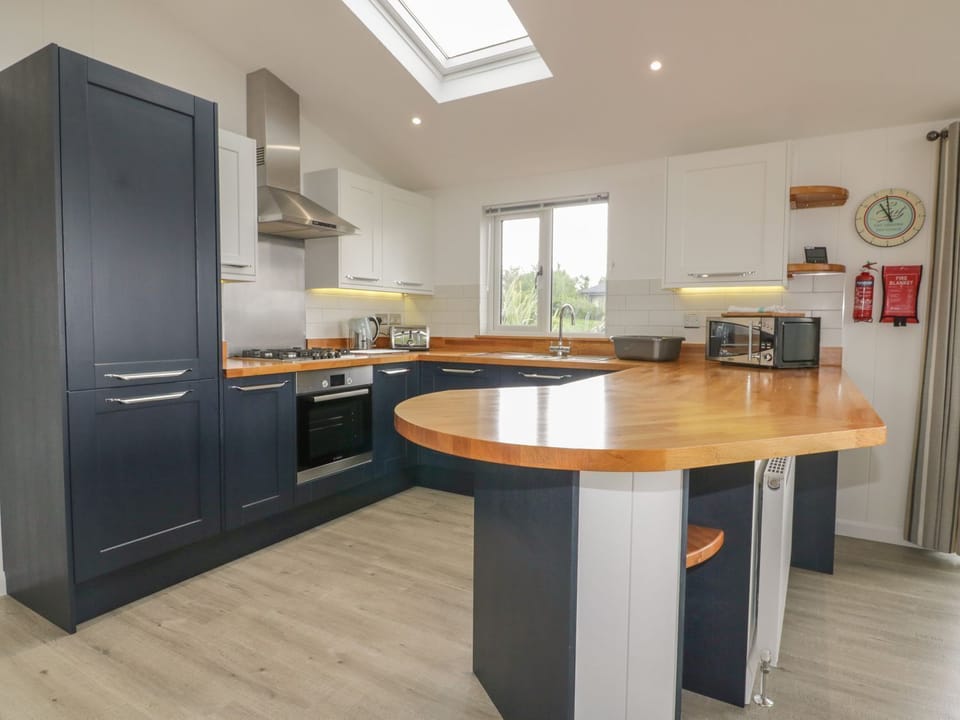 Fridge, dishwasher, electric kettle, toaster