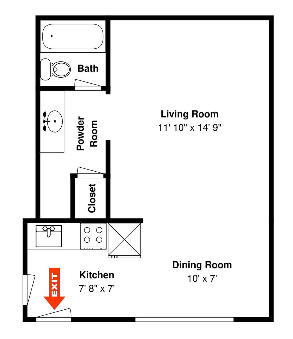 Condo (0 Bedroom) | Property amenity