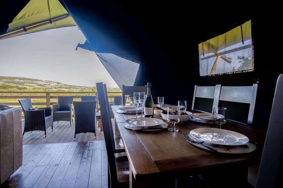 Three Cliffs - Safari Glamping Tent - Llangennith (1955)