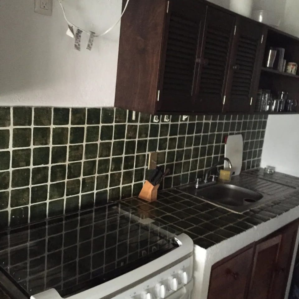 Family Condo | Private kitchenette | Fridge, cookware/dishes/utensils, dining tables
