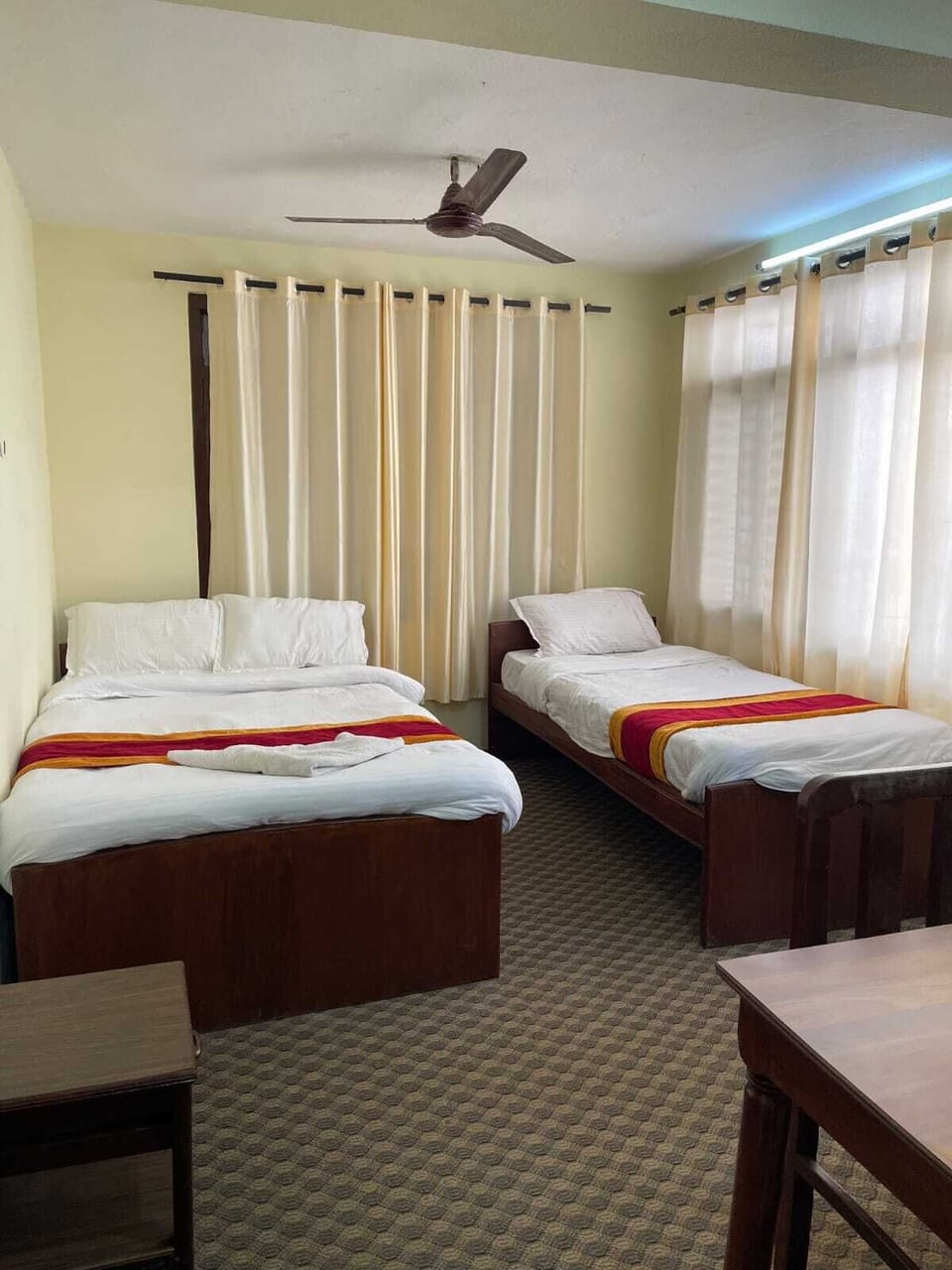 Standard Double or Twin Room, Private Bathroom | In-room safe, free WiFi