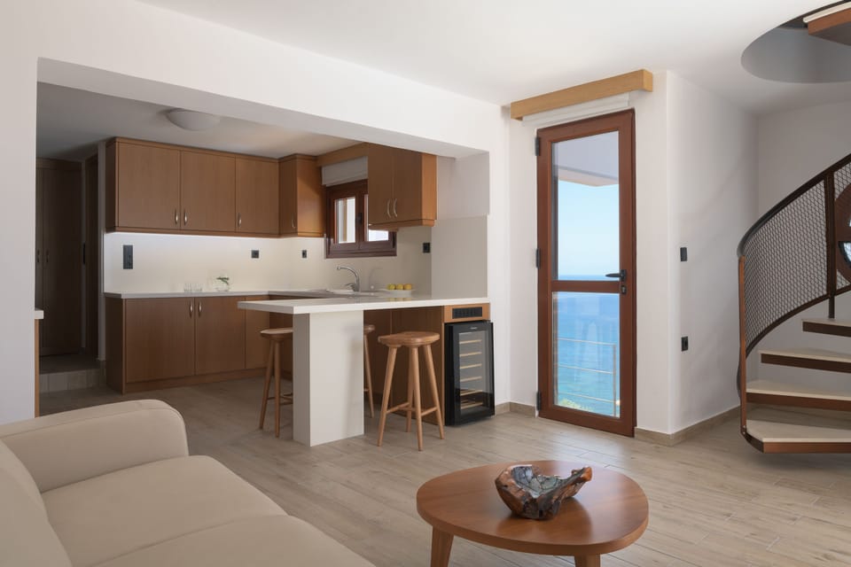 A fully equipped kitchen for culinary wonders, awaits to inspire you.