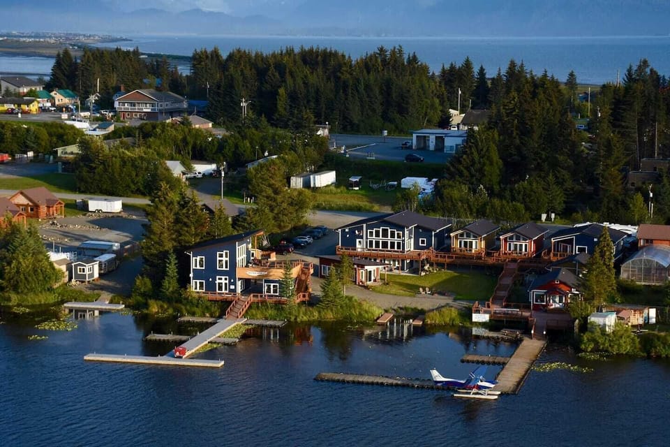 The Homer Seaplane Base. We are a full-service lodging, dining, and event facility located on beautiful Beluga Lake, Homer’s only fully functioning seaplane base.