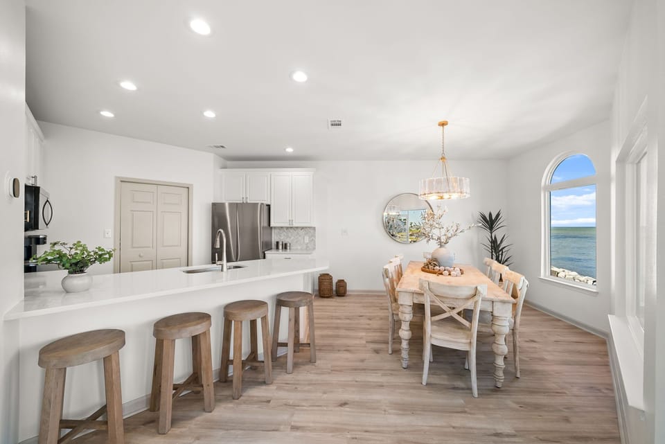 Kitchen and Dining Area