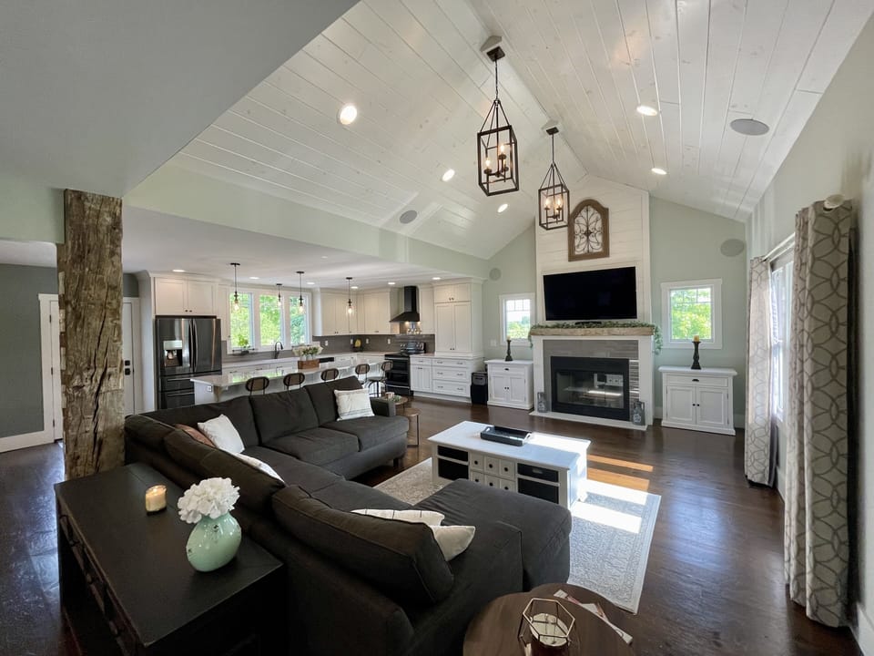 Spacious Living Room