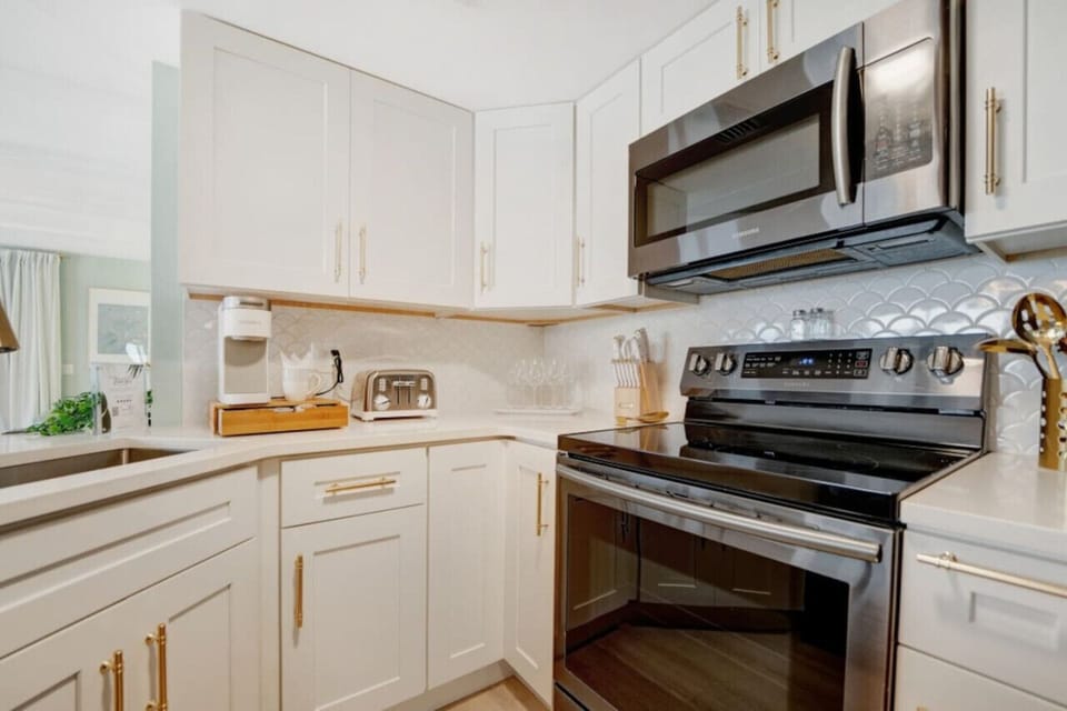 Whip up culinary delights in our stylish kitchen