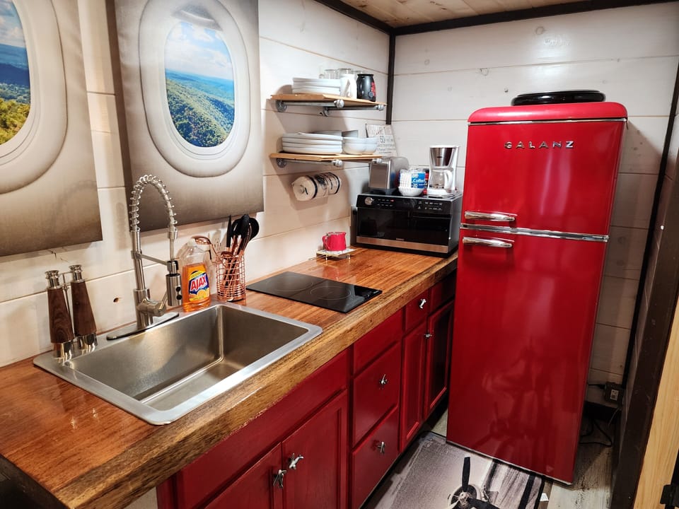 Another view of the kitchen