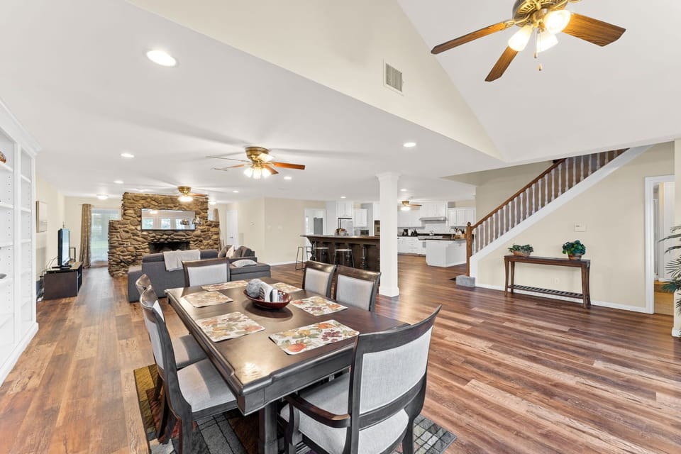 View of living / dinning area