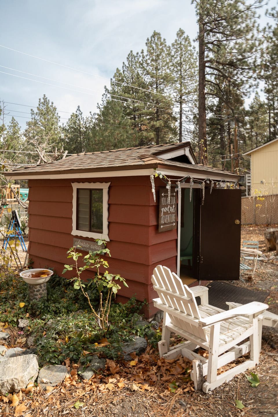 Playhouse paradise for the kiddos!