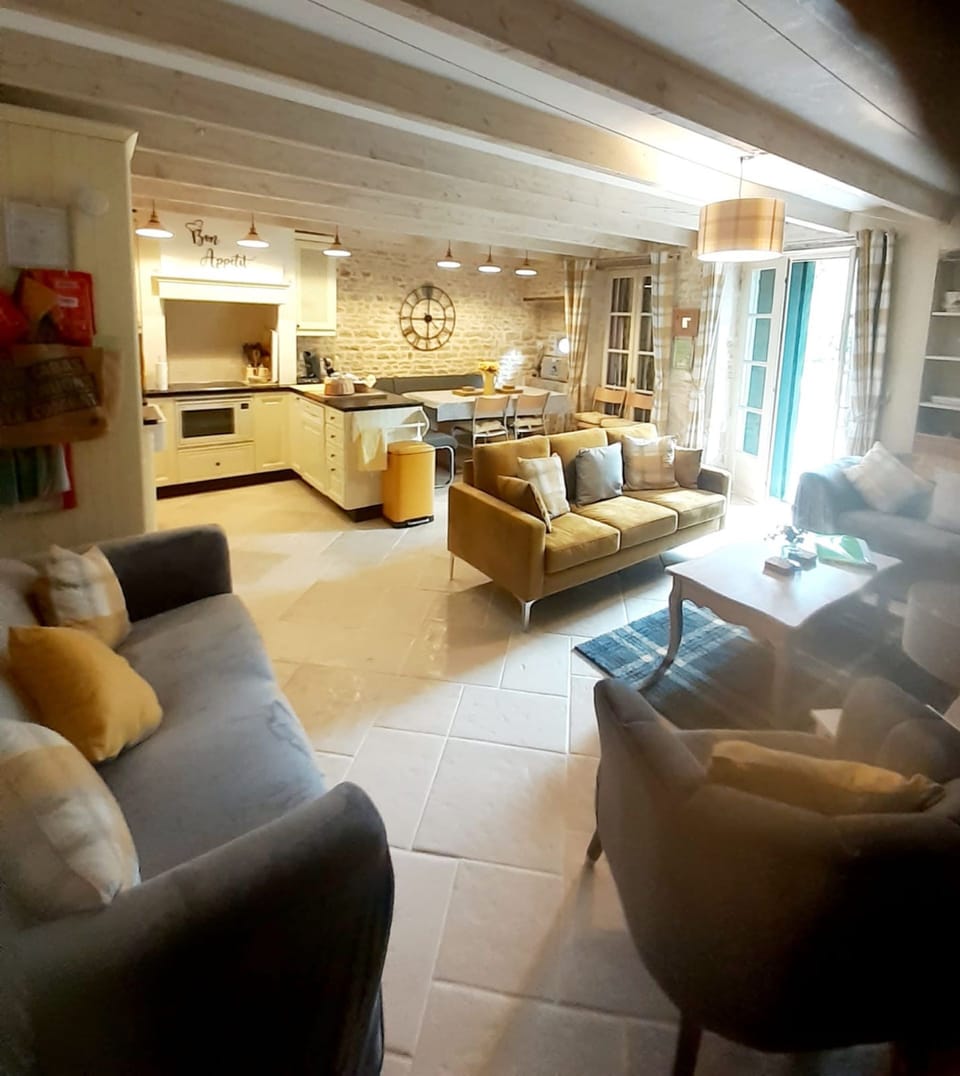The downstairs area main house