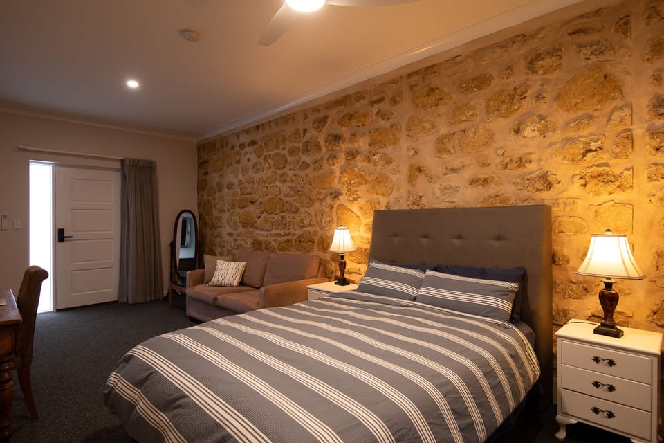 Premium bedding, individually decorated, desk, laptop workspace