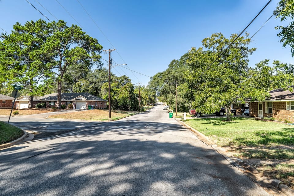 Street View to the property