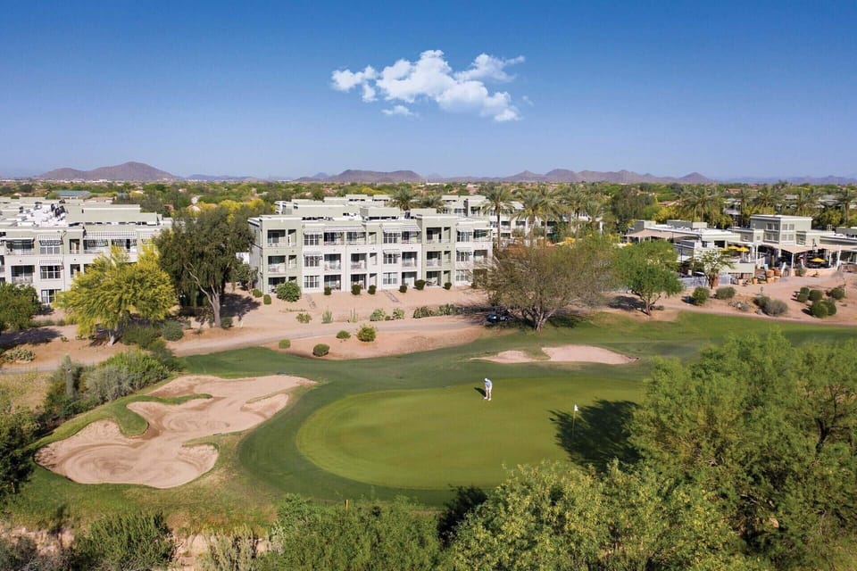 Golf right outside your villa