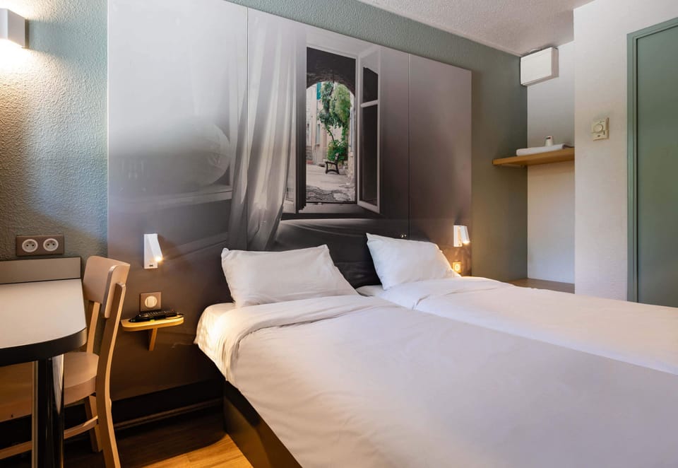 Twin Non-Smoking Room | Premium bedding, down comforters, desk, blackout drapes