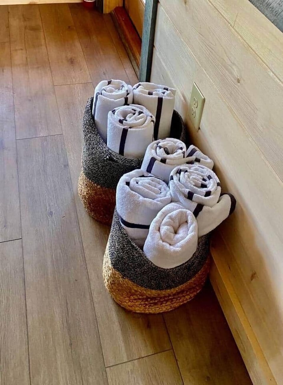 Spa towels for your enjoyment!
