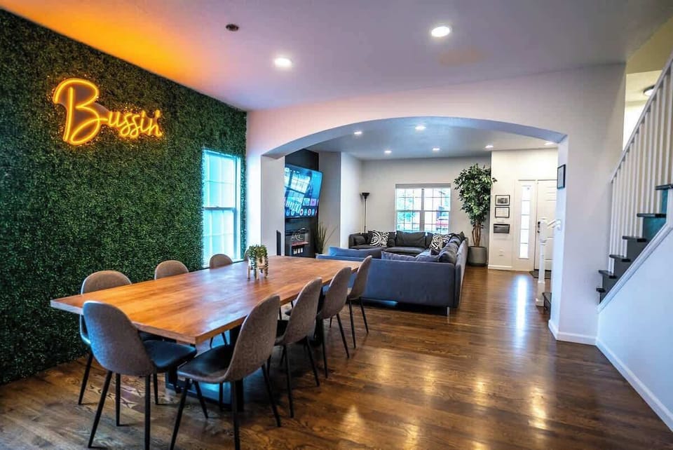 Dining Area and Living Room