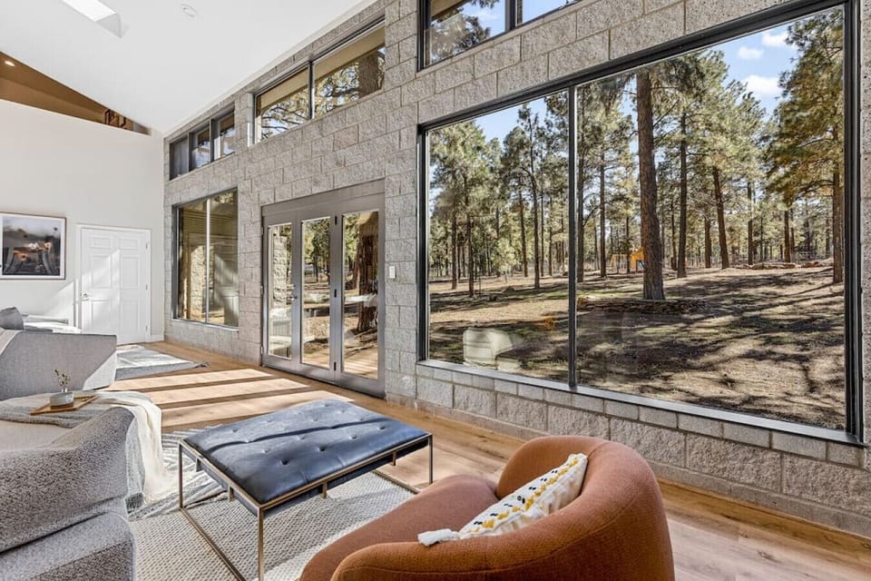 [Sun Room] Rear cozy living space with amazing views