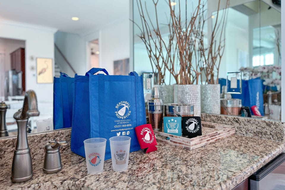 Beachball swag bag!