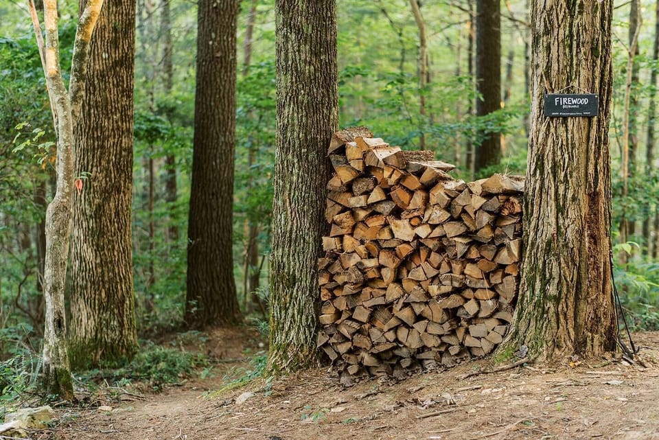 Firewood is available for purchase during your stay.