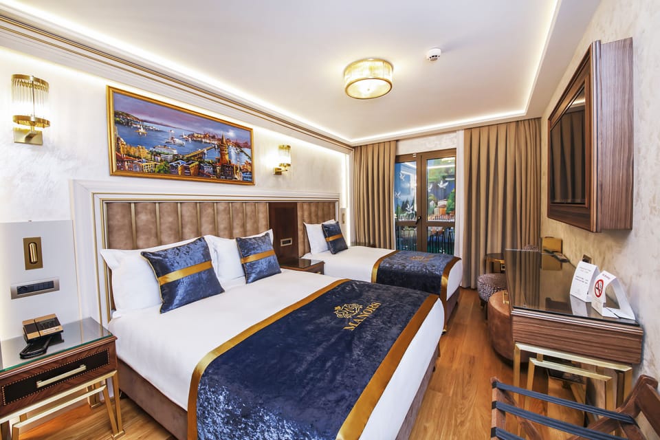 Deluxe Triple Room | Premium bedding, down comforters, minibar, in-room safe